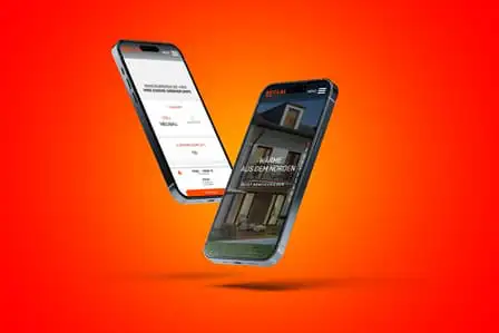 Beglau Wärmepumpen GmbH Webseite Mobil Ansicht